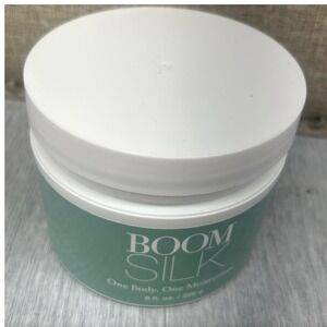 Boom Silk One Body One Moisturizer 8 oz All-In-1 Face and Body Cream New Sealed